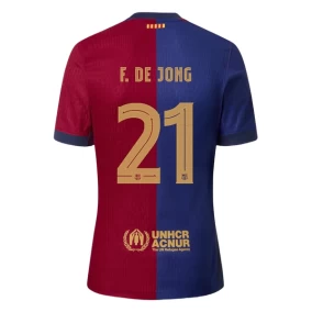 Prima Maglia F.De Jong Barcellona 2024/2025